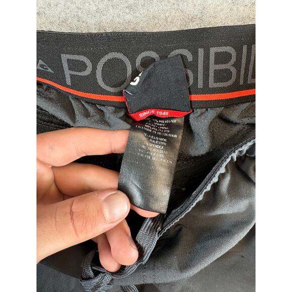 Gerry Shorts Mens Size 28 Gray Stretch Elastic Waist Performance Hiking Trail - Picture 6 of 8